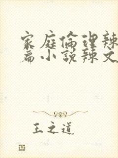 家庭伦理辣文短篇小说辣文短篇小说辣文封面