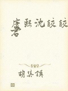 康熙沈皎皎半缘君