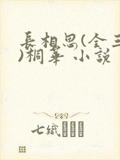 长相思(全三册)桐华 小说