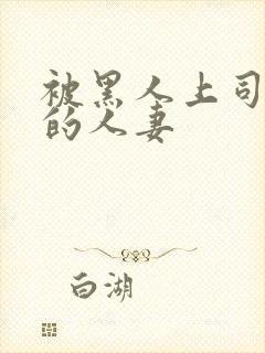 被黑人上司侵犯的人妻