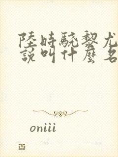 陆时骁黎尤笙小说叫什么名字封面