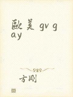 欧美 gv gay