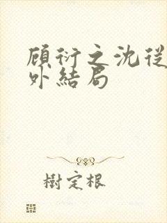 顾衍之沈从灵番外结局