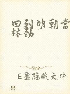 回到明朝当王爷林劲