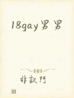 18gay男男