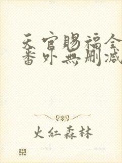 天官赐福全文+番外无删减