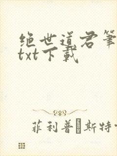 绝世道君笔趣阁txt下载
