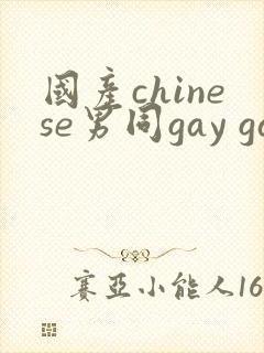 国产chinese男同gay gay封面