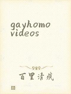 gayhomovideos封面