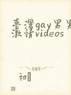 台湾gay男男激情videos