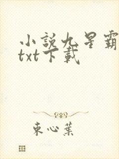 小说九星霸体诀txt下载封面
