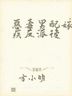 恶毒男配嫁给残疾反派后