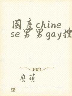 国产chinese男男gay搜索