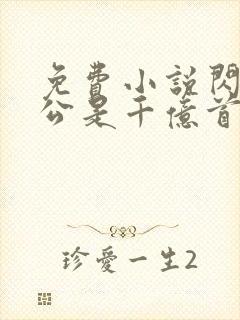 免费小说闪婚老公是千亿首富