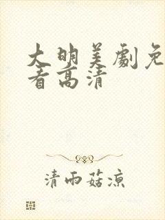 大明美剧免费观看高清
