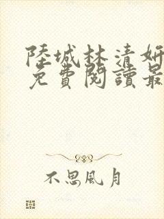 陆城林清妍小说免费阅读最新章节封面