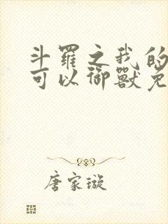 斗罗之我的武魂可以御兽免费阅读