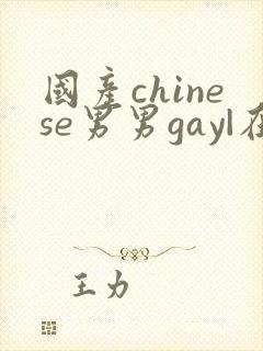 国产chinese男男gay|在线free