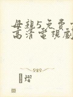 母亲5免费完整高清电视剧