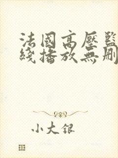 法国高压监狱在线播放无删减版封面