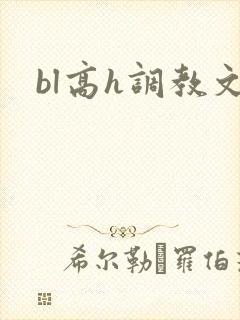 bl高h调教文
