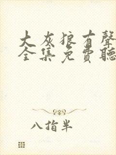 大灰狼有声小说全集免费听封面