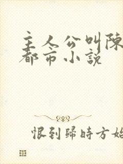 主人公叫陈潇的都市小说