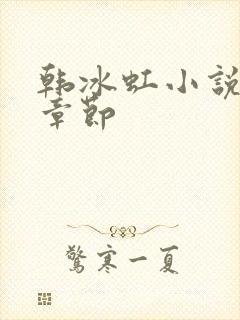 韩冰虹小说全部章节