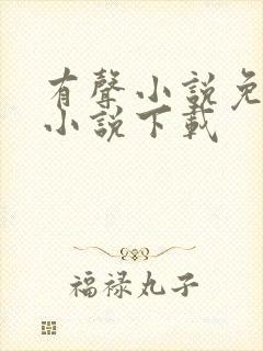 有声小说免费听小说下载