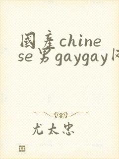 国产chinese男gaygay网站