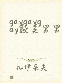 gaygaygay欧美男男无套封面
