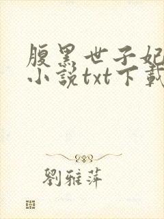 腹黑世子妃日常小说txt下载
