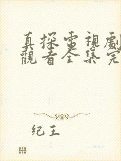 真探电视剧免费观看全集完整版