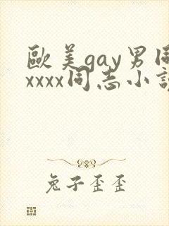 欧美gay男同xxxx同志小说