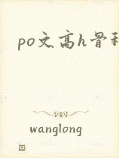po文高h骨科封面