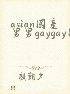 asian国产男男gaygay网站