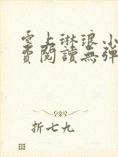 云上琳琅小说免费阅读无弹窗封面