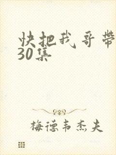 快把我哥带走第30集