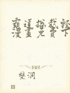 霸道总裁轻点爱漫画免费下拉式漫画