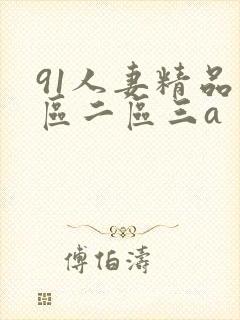 91人妻精品一区二区三a