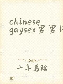 chinesegaysex男男网站'