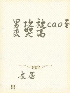 男攻被cao到爽哭高