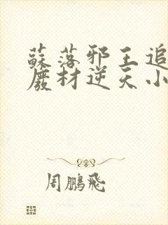 苏落邪王追妻:废材逆天小姐字数