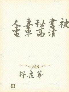 人妻秘书被痴汉电车高清