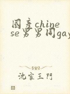 国产chinese男男同gaygay网站