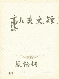高h爽文短篇合集