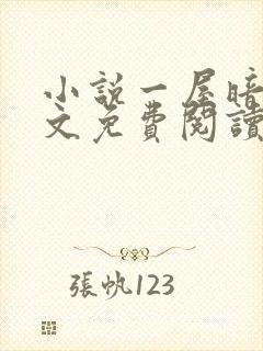 小说一屋暗灯全文免费阅读
