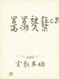 男男被狂c躁到高潮失禁封面