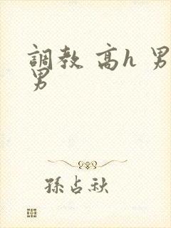 调教 高h 男男