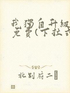 我独自升级漫画免费(下拉式)在线